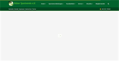 Desktop Screenshot of huelser-sv.de