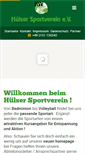 Mobile Screenshot of huelser-sv.de