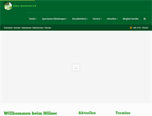 Tablet Screenshot of huelser-sv.de
